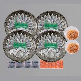 「関とら本店」とらふく刺身・とらふく塩辛セット