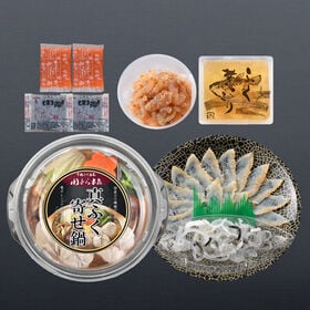「関とら本店」ふくたたき刺身とふく個食鍋セット