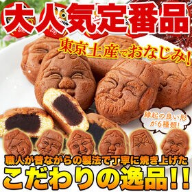 人形焼どっさり60個（20個入り×3袋）※無選別・簡易包装