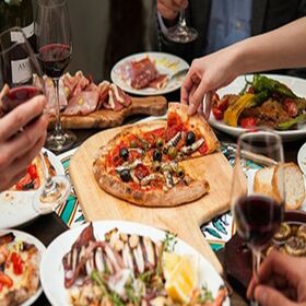 【計980g】京のピザ・パスタ4種セット(ソース2種付き)