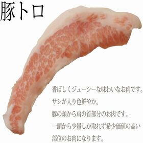 【1kg(100g×10パック)】国産 トントロ(豚肉)