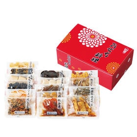 【12/30午前着】和風おせちセット「吉備」(15品/約2~3人前/重箱なし/盛り付け必要)