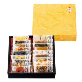 【12/30午前着】和風おせちセット「朱竹」（18品/約2~3人前/重箱なし/盛り付け必要）