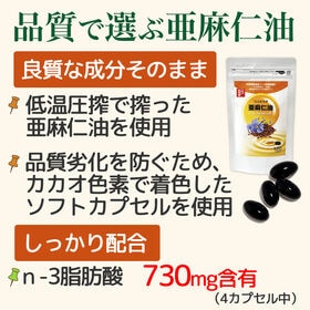 【60日分】ココカラダ 亜麻仁油 フラックスオイル 120カプセル×2個セット
