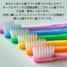 【24本／コンパクトヘッド】 コンパクト歯ブラシ 奥まで届く【ふつう・小さめヘッド・歯周ケア】