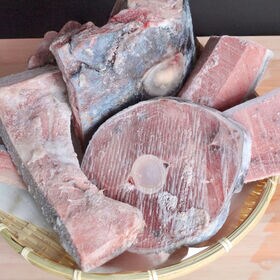 【計約2kg】まぐろ4点セット(赤身・カマ・テール・目玉)