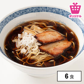＜シンプル百科＞【6食】富山ブラックラーメン | 鶏ベースのスープに、黒にんにく・黒トリュフオイル、黒みりんが豊かに香ります。