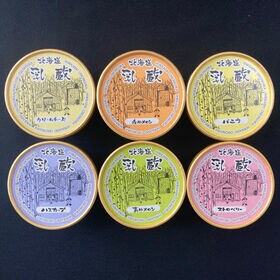 【計6個/6種×各1個】「乳蔵」 北海道アイスクリームセット