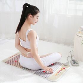 Fanocare アメジスト 温熱バイオマット 7種類の天然石 マイナスイオン（12フォトン）