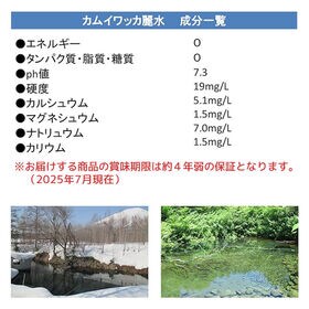【2L×12本】カムイワッカ麗水 長期保存水 ミネラルウォーター 家庭備蓄 非常水