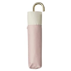 【ピンク】ビコーズ 晴雨兼用 折りたたみ傘