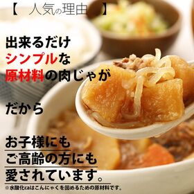 【240g×3袋】レンジで簡単！ごろっと肉じゃがセット