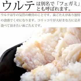 【1kg(100g×10パック)】国産牛 ウルテ(牛 フェガミ 気管の軟骨)