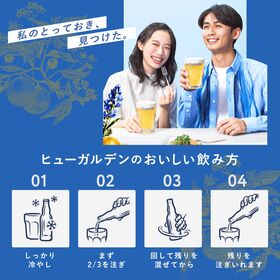 ABインベブ ヒューガルデン ロゼ 瓶 330ml×24本