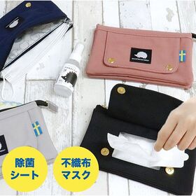 【ピンク】SCANDINAVIAN FOREST ウェットティッシュポーチ