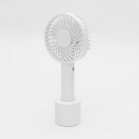 【ホワイト】スイングスタンドハンディファン