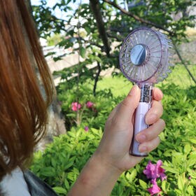 【グリーン】冷却プレート付きクリアファン