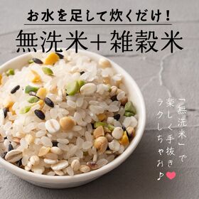 【800g(400g×2袋)】国産雑穀入り無洗米（栄養満点23穀米）水を足して炊くだけ♪