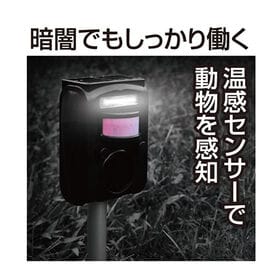 ソーラー充電式害獣駆除機