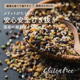 【2.4kg(400g×6袋)】グルテンフリー雑穀 (麦なし・国産18穀米・チャック付き)