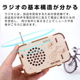 ラジオ工作キット 自由研究 図工 無線教材