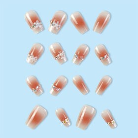 【24枚入】ネイルチップ チークネイル