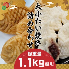 【2種計2袋】もっちり食感のたい焼きセット