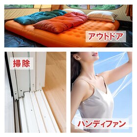 超強風 「充電式小型ブロワー（ホワイト）」 ハンディファン・PCエアダスター・ドライヤー・コードレス