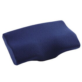 【ハニカムB・ネイビー/30×50cm】低反発枕