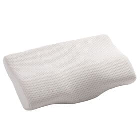 【ファブリックD・ホワイト/34×62cm】低反発枕