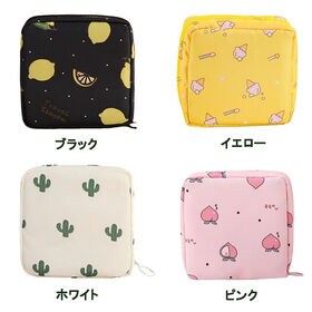 【ピンク】ミニポーチ もも