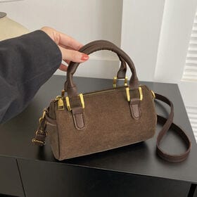 【キャメル】2WAY ミニバッグ