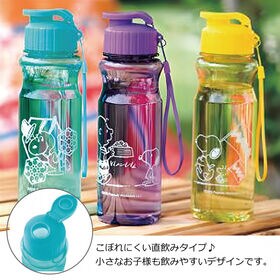 【2個セット】スヌーピーの直飲みクリアボトル