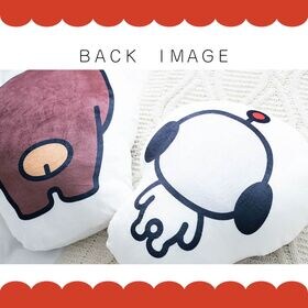 【2個セット】けんさくとえんじん　もちもちダイカットクッション