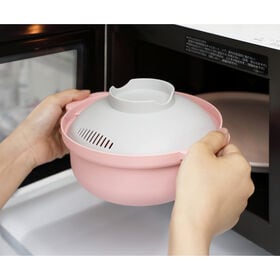 【ピンク】レンジ鍋 Recopo レコポ &NE アンドエヌイー NIM-118/PK