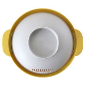 【イエロー】レンジ鍋 Recopo レコポ &NE アンドエヌイー NIM-118/YE