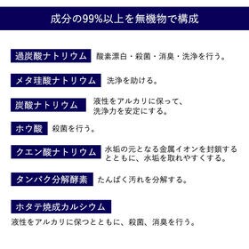 【4包入】カビナイト 泡が立たない洗濯槽クリーナー ST 50g