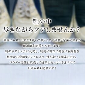 靴用消臭除菌パウダー　SOU