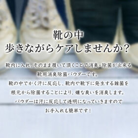 【5本セット】靴用消臭除菌パウダー SOU