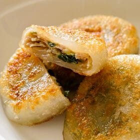 【計1440g/720g×2p】お肉屋さんが作った特製ニラ焼餅