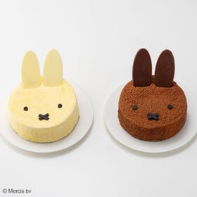 【12/23着】【4号×2台】ミッフィー＆メラニー チーズとショコラのクリスマスケーキ