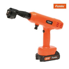 ファミラ 充電式コードレスハンディ高圧洗浄機DX 14点セッ...