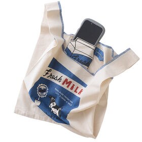 【ミルク】ミニマルシェバッグ