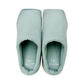 【Mサイズ・ミント】klocka おそうじスリッパ（23.0-24.5cm）
