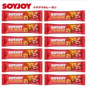 【12本セット】SOYJOY ソイジョイ イチジク＆レーズン...