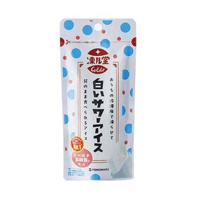 【6コ】友桝飲料 凍ル堂 凍らせて食べるアイス 白いサワーアイス