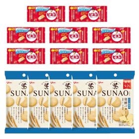【計13個】グリコ SUNAO（スナオ）＜発酵バター＞＆ビス...