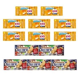 【計13個】グリコ ビスコミニパック＜発酵バター＞（8コ）＆...