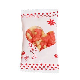 ＜30コ入り＞ハートの形かわいい小さな小さなあられ ミニはぁと