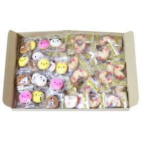 【2種・計60個】ちっちゃなハートミニパイとアニマルヨーチセット